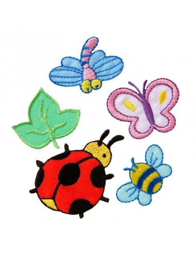Applicatie, Patch, Strijkapplicatie: Create Kever 5 stuks