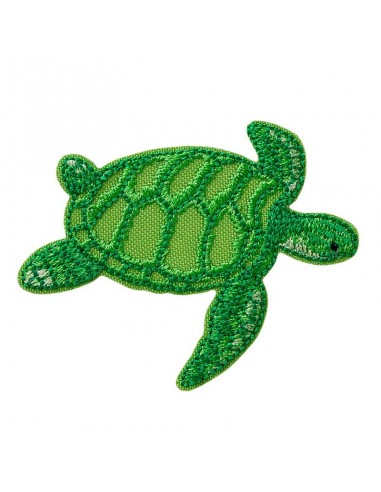 Appliques, Patch, Écusson thermocollant : Tortue Recycl-Patch
