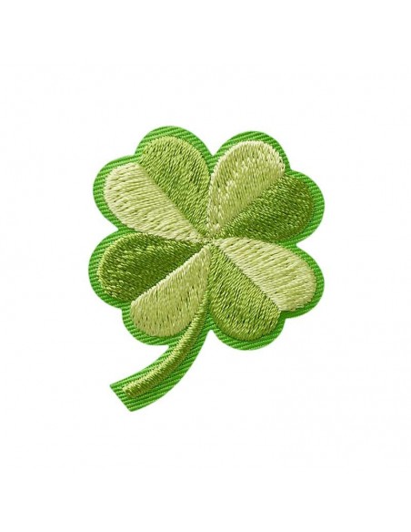 Appliques, Patch, Écusson thermocollant : Feuille de trèfle