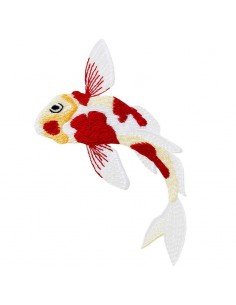 Appliques, Patch, Écusson thermocollant : koi