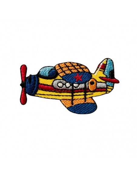 Applikation, Patch, Bügelbild: Flugzeug