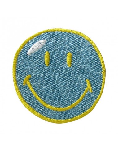 Applikation, Patch, Aufbügler: Smiley© Jeans