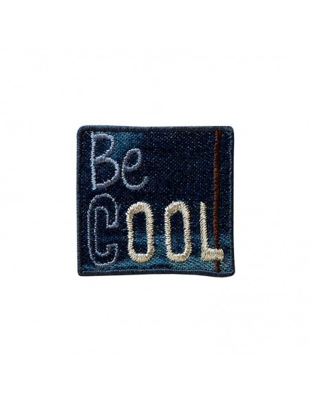 Applikation, Patch, Bügelbild: Be cool