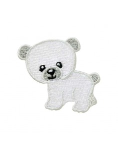Appliques, Patch, Écusson thermocollant : Ours polaire