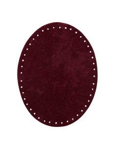 Applicatie, Patch, Strijkapplicatie: Patches suede berry,...