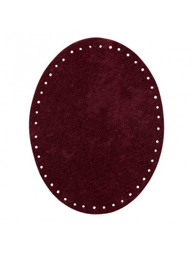 Applicatie, Patch, Strijkapplicatie: Patches suede berry, 1 paar