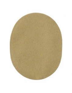 Flicken, Patch, Bügelbild: Kordflicken helles beige 2 Stück