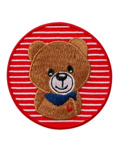 Applicatie, Patch, Strijkapplicatie: Beer in patch