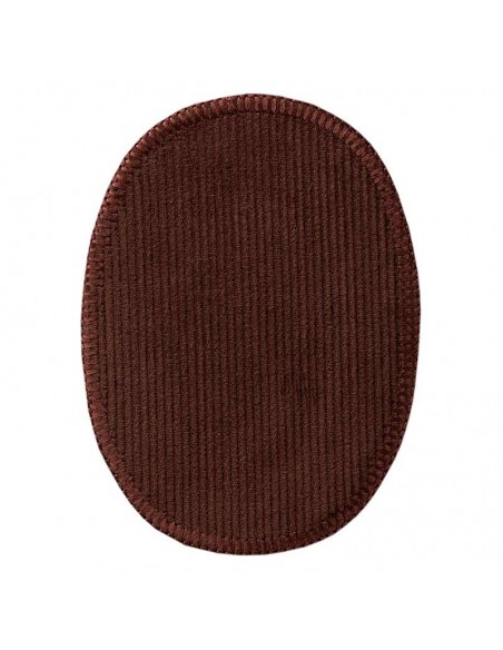 Rapiécer, Patch, Écusson thermocollant: Cordelette à brun 2 pièces