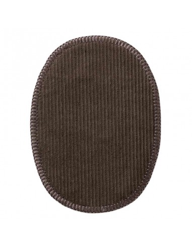 Flicken, Patch, Bügelbild: Kordflicken grau 2...