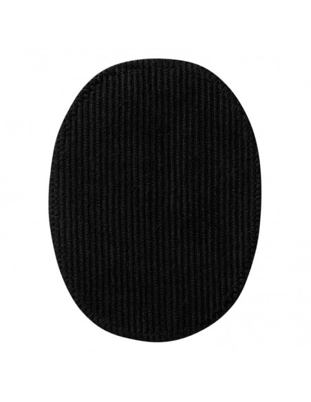 Flicken, Patch, Bügelbild: Kordflicken schwarz 2 Stück