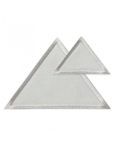 Triangles gris clair