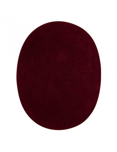 Applicatie, Patch, Strijkapplicatie: Veloursvlekken bordeaux