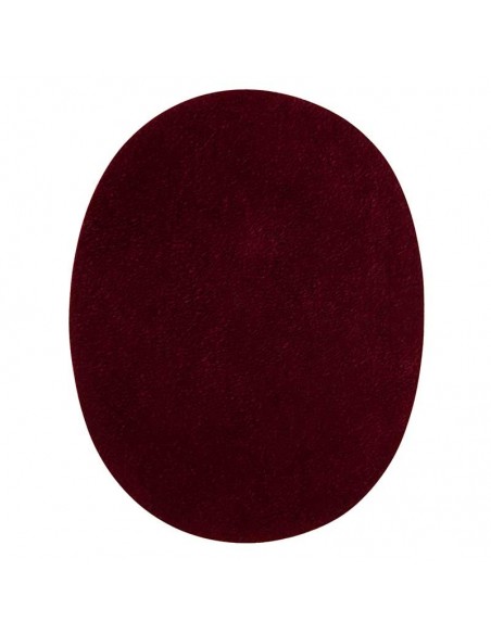 Pleister, Patch, Strijkapplicatie: Veloursvlekken bordeaux