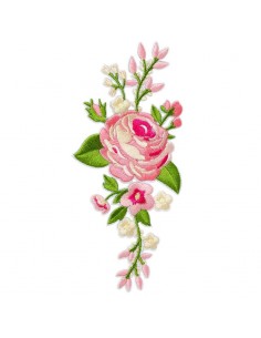 Appliques, Patch, Écusson thermocollant: Vrille de fleur...