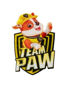Appliqué, Patch, Iron-on: Paw Patrol © Rubble