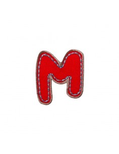 Appliques, Patch, Écusson thermocollant : Lettre unique M...