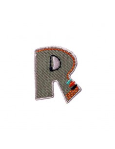 Appliques, Patch, Écusson thermocollant : Lettre unique R...