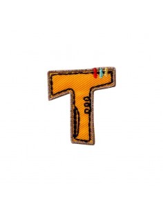Appliques, Patch, Écusson thermocollant : Lettre unique T...