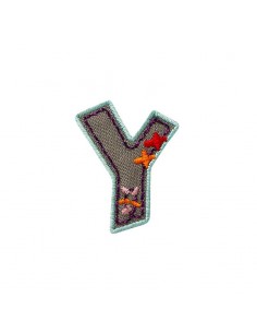 Appliques, Patch, Écusson thermocollant : Lettre unique Y...