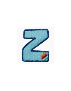 Appliques, Patch, Écusson thermocollant : Lettre unique Z...