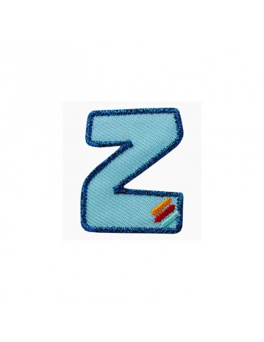 Applicatie, Patch, Strijkapplicatie: Enkele letter Z kleurig