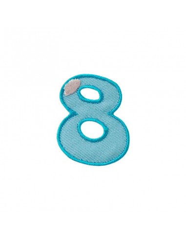 Applicatie, Patch, Strijkapplicatie: Acht 8 cijfer / getal