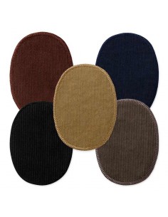 Applikation, Patch, Bügelbild: Sortiment Kordflicken