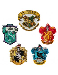 Appliqué, Patch, Iron-on: Assortiment Harry Potter© Wapen