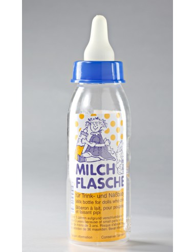 Milchflasche mit Sauger