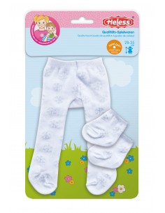 Panty met sokken...