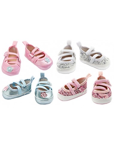 Ballerine avec attache sangle, bleu clair...