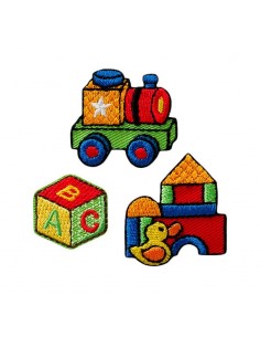 Appliques, Patch, Écusson thermocollant: Blocs de...