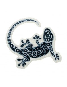 Applikation, Patch, Bügelbild: Recycl-Patch Echse