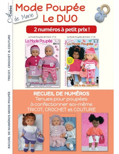 Le DUO Mode Poupée de Marie n° 11 + 20