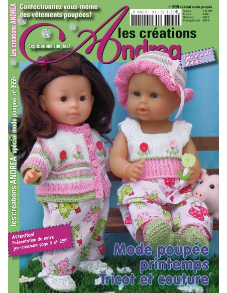 Duo Marie's Puppenmode  Nr. 559 + 20