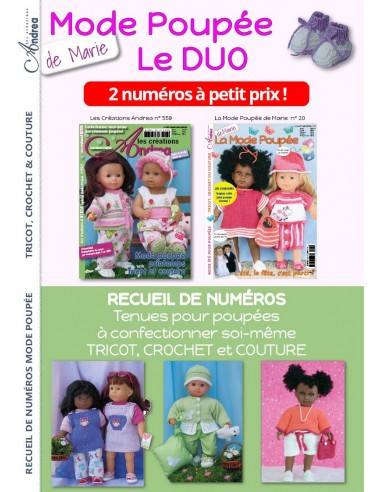 Le DUO Mode Poupée de Marie n° 559 + 20
