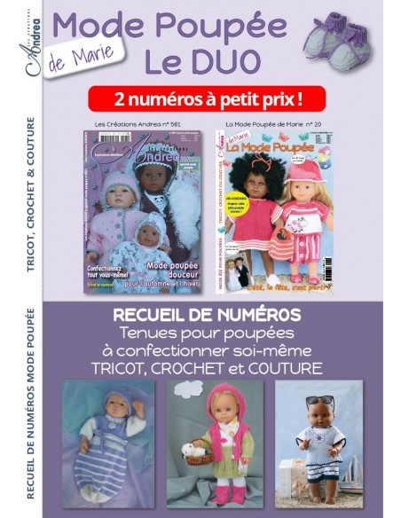DUO Marie's Puppenmode  Nr. 561 + 20