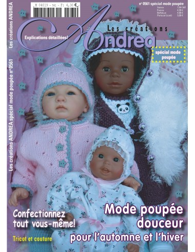 Le DUO Mode Poupée de Marie n° 561 + 20