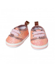 Glitter sneakers, roze (maat 38-45cm)