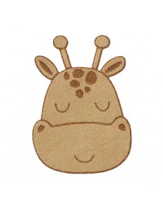 Tête de girafe