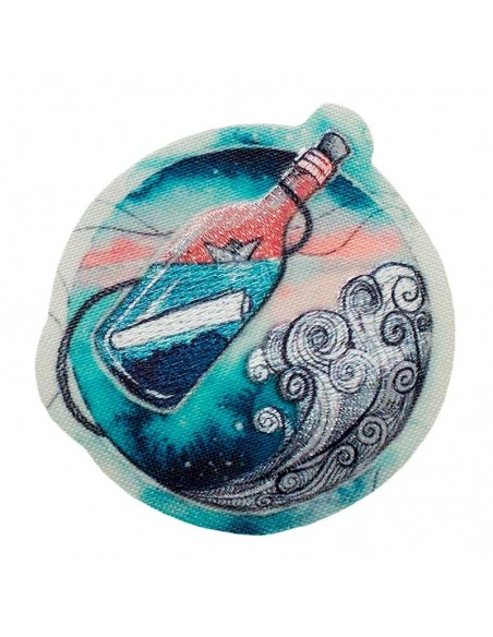 Recycl-Patch Flaschenpost