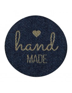 Applicatie, Patch, Strijkapplicatie: Handgemaakt - Jeans