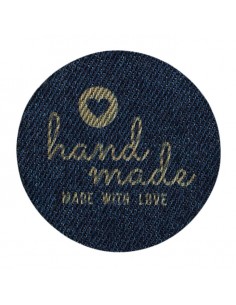 Appliques, Patch, Écusson thermocollant : Handmade Love -...