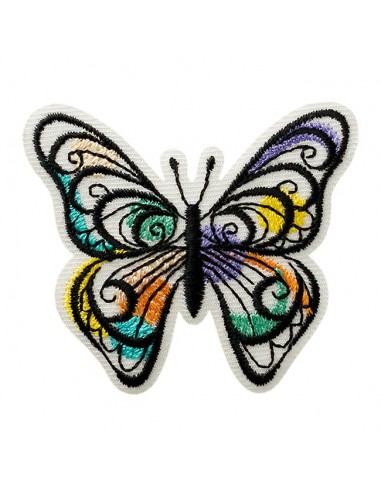 Appliques, Patch, Écusson thermocollant: Patch Recycl Papillon