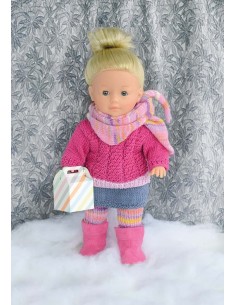 Strickanleitung "Mia" gedruckt