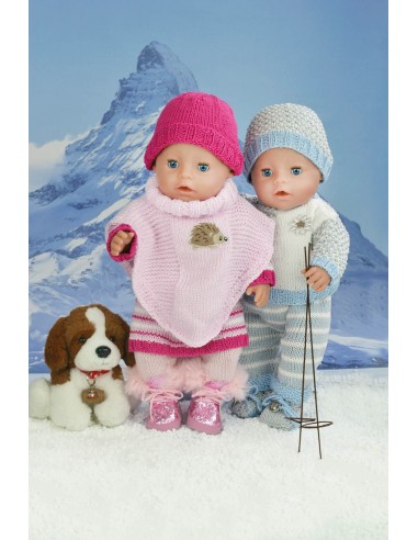 Strickanleitung "Alessio & Alice" gedruckt