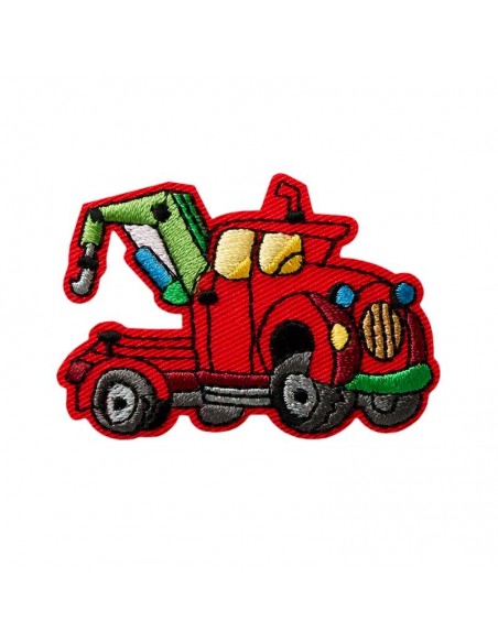 Applikation, Patch, Bügelbild: Abschlepper