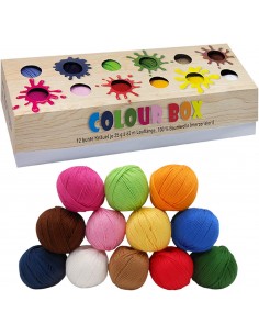 Colour Box - 12 pelotes de...