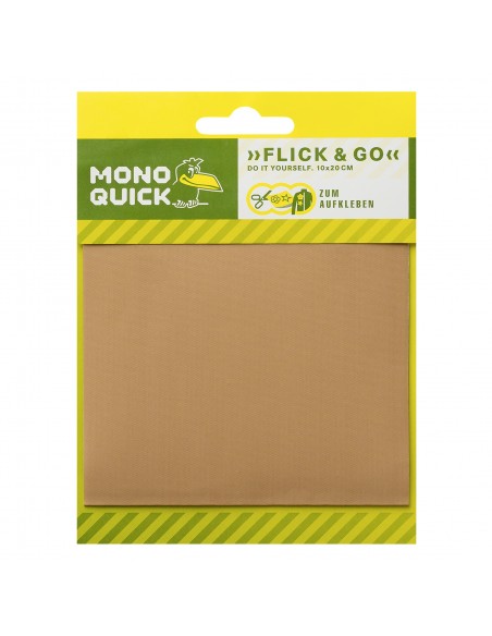 Flicken, Patch: Klebeflicken beige